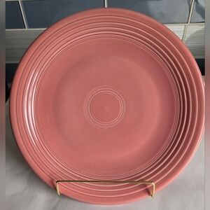 Fiesta Pink Serving/Dinner Plate